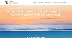 Desktop Screenshot of dsmcounseling.com